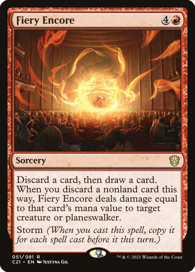 Fiery Encore 51/81 (Commander 2021)