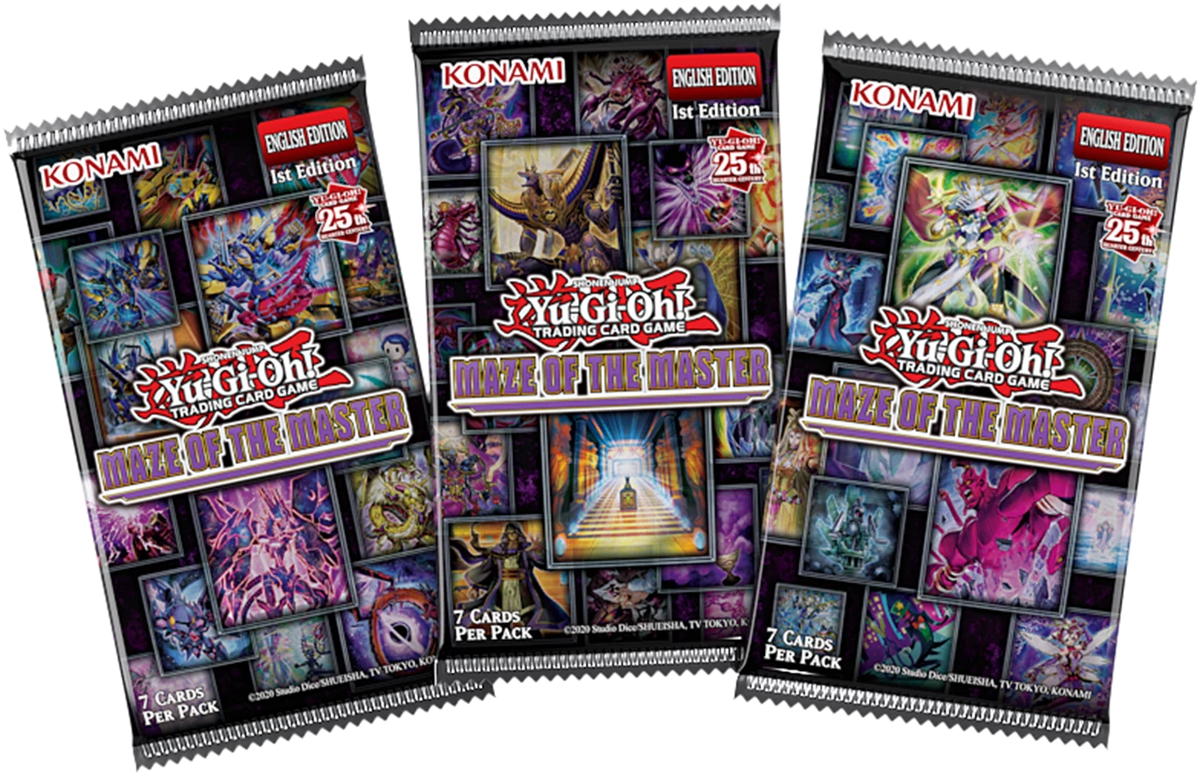 Yu-Gi-Oh! Maze of Master - 3 Pack Tuck Box - Good Games