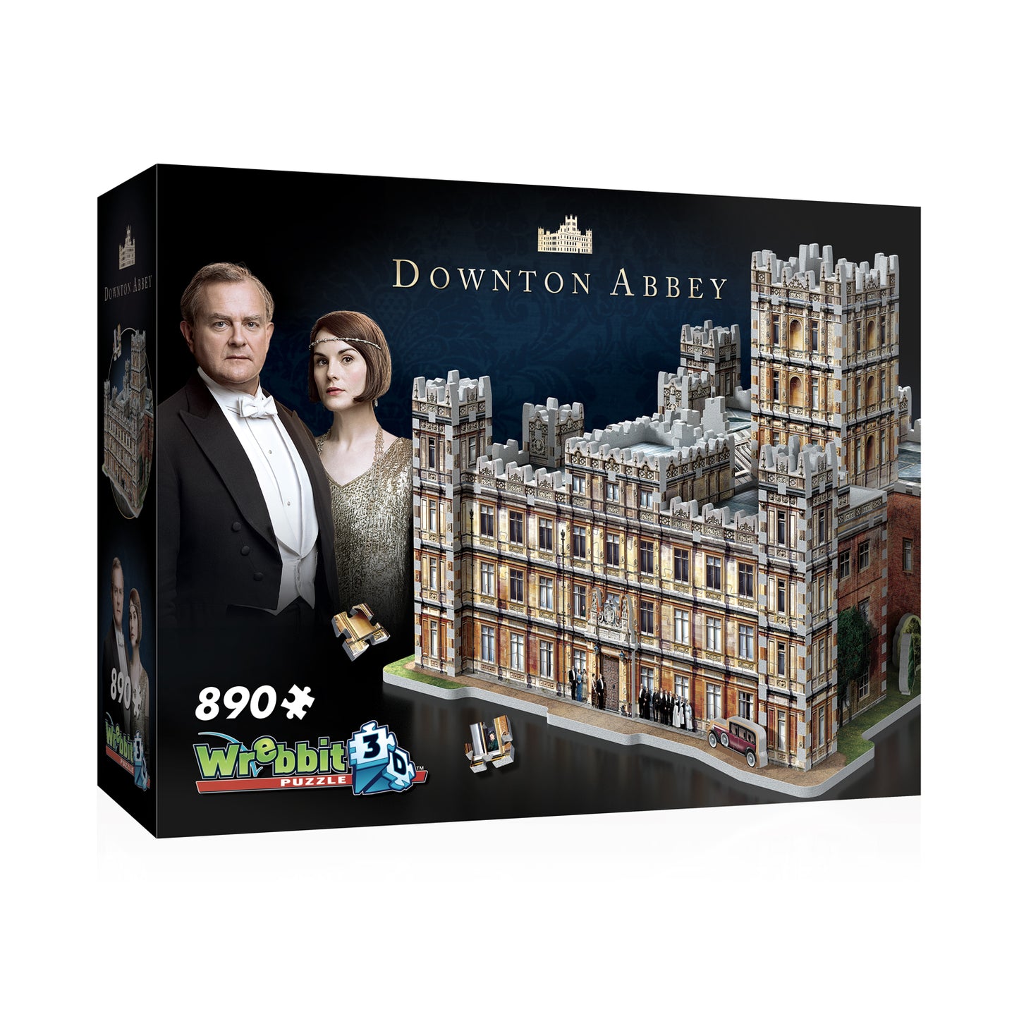 Wrebbit - Downton Abbey 890 Piece 3D Jigsaw - Good Games
