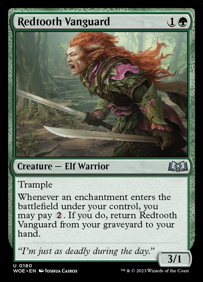 Redtooth Vanguard 180/276 (Wilds of Eldraine)