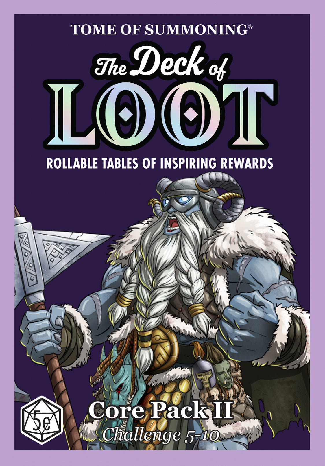 Tome of Summoning The Deck of Loot: Core Pack 2 - CR 5-10 RPG Reference Cards