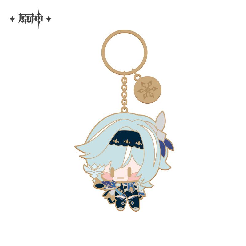 Genshin Impact Metallic Character Keychain - Eula - Good Games