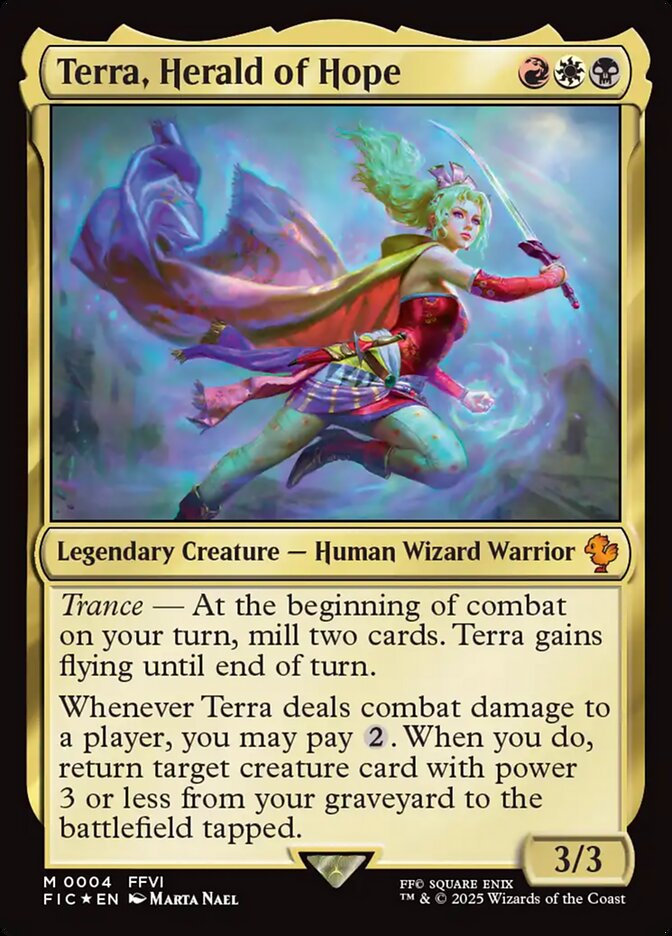 Terra, Herald of Hope 4 (Commander: FINAL FANTASY) - Foil