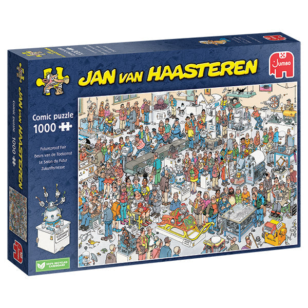 Jan Van Haasteren Futureproof Fair 1000 Piece Jigsaw - Good Games
