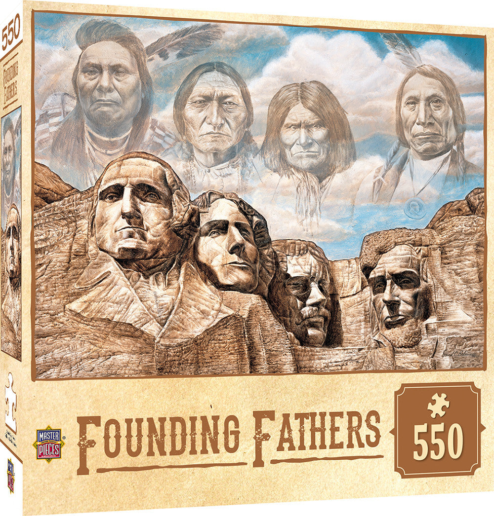 MasterPieces - Founding Fathers 550 Piece Jigsaw - Good Games