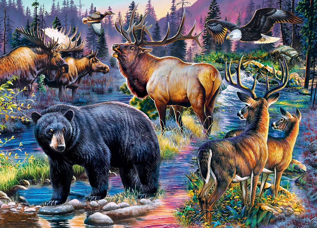 MasterPieces - Realtree Wild Living 1000 Piece Jigsaw - Good Games