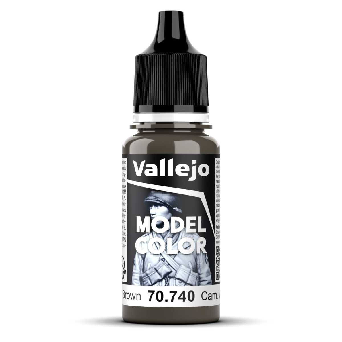 Vallejo Model Colour - Cam. Middle Brown 18ml - Good Games