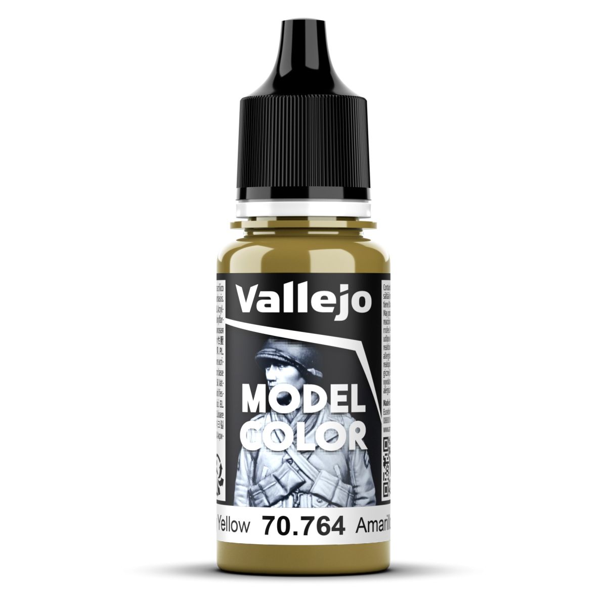 Vallejo Model Colour - Military Yellow 18ml - Good Games