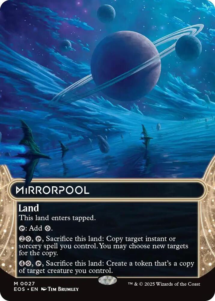 Mirrorpool 27 (Edge of Eternities: Stellar Sights) - Borderless