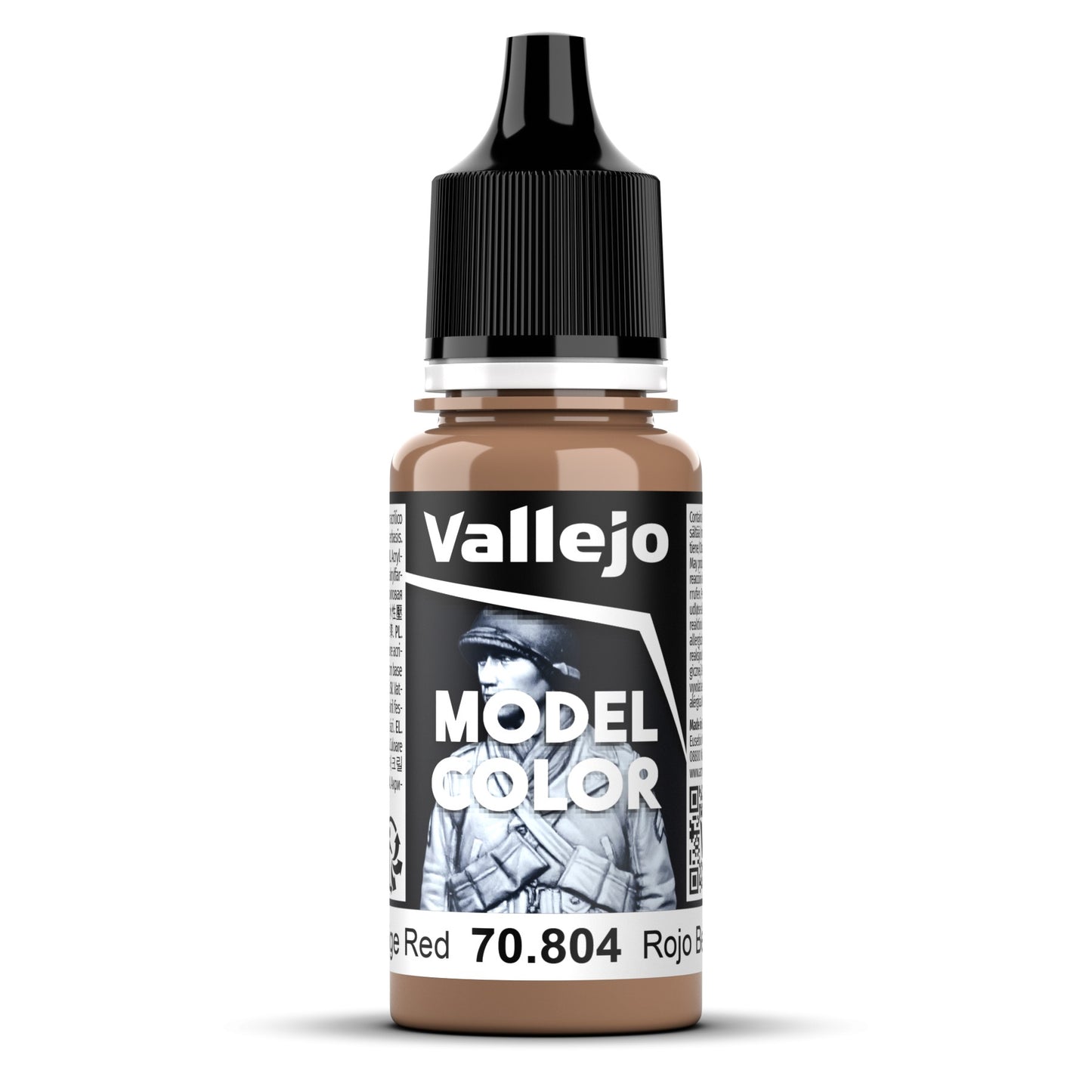Vallejo Model Colour - Beige Red 18ml Acrylic Paint (AV70804) - Good Games