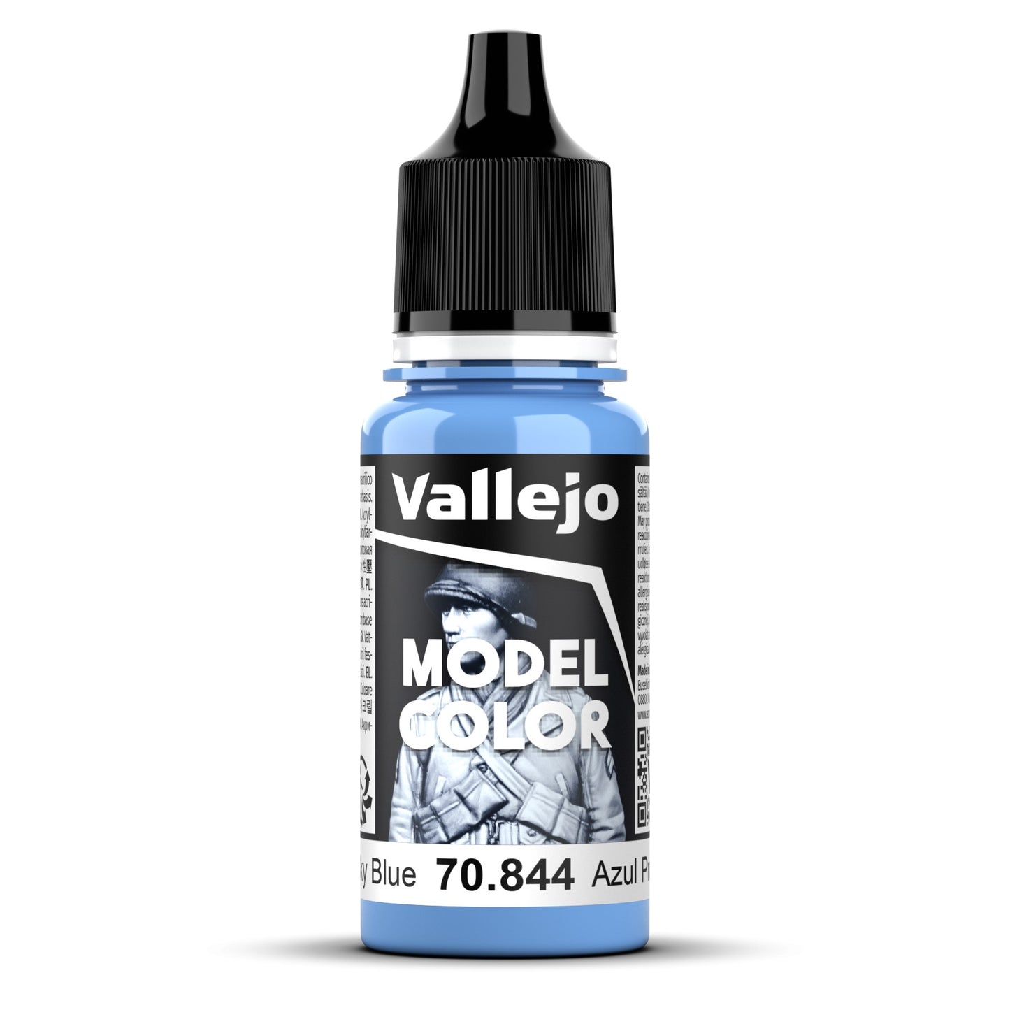 Vallejo Model Colour - Deep Sky Blue 18ml Acrylic Paint (AV70844) - Good Games