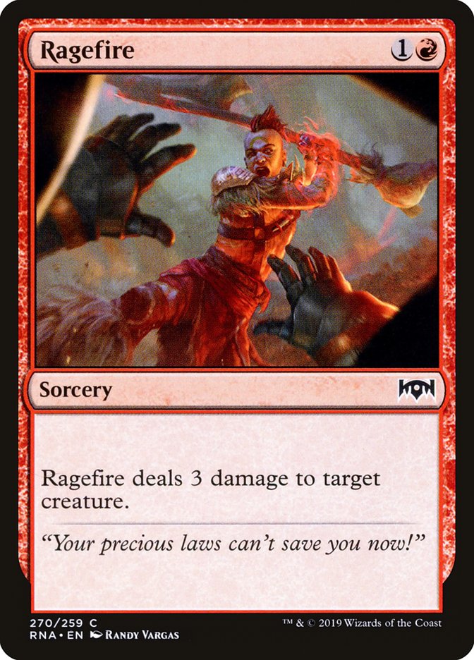 Ragefire 270/259 (Ravnica Allegiance)