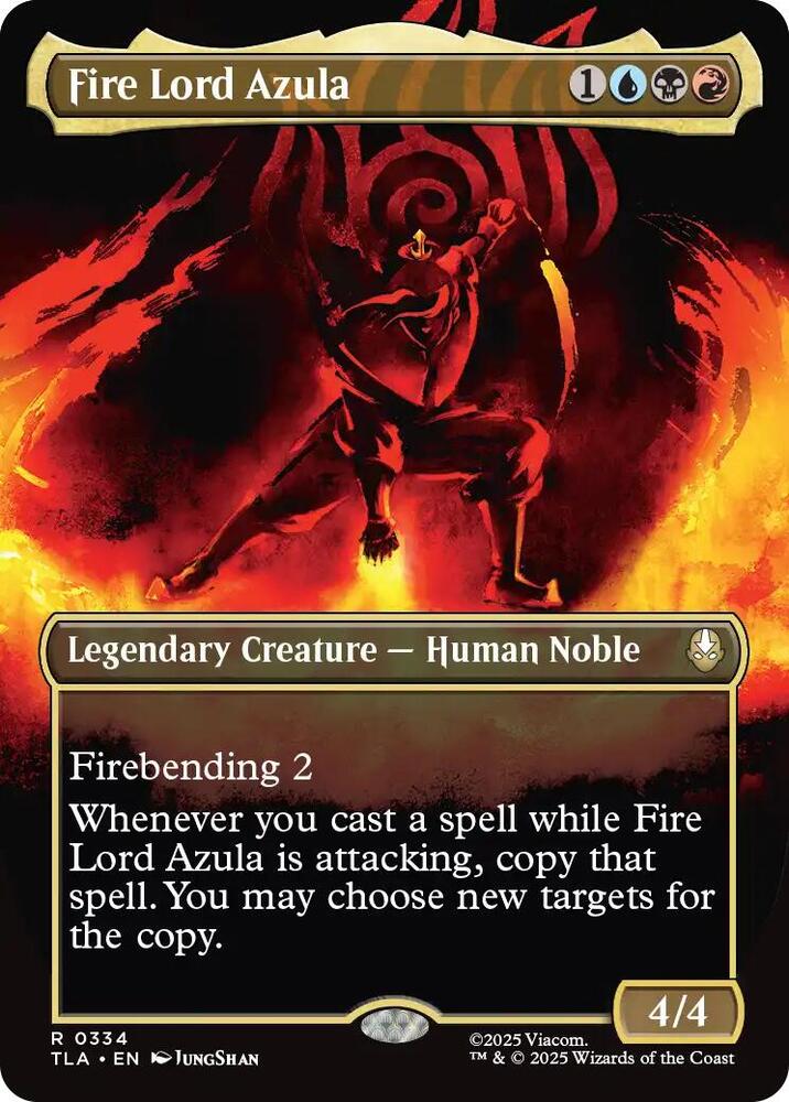 Fire Lord Azula 334 (Avatar: The Last Airbender) - Borderless