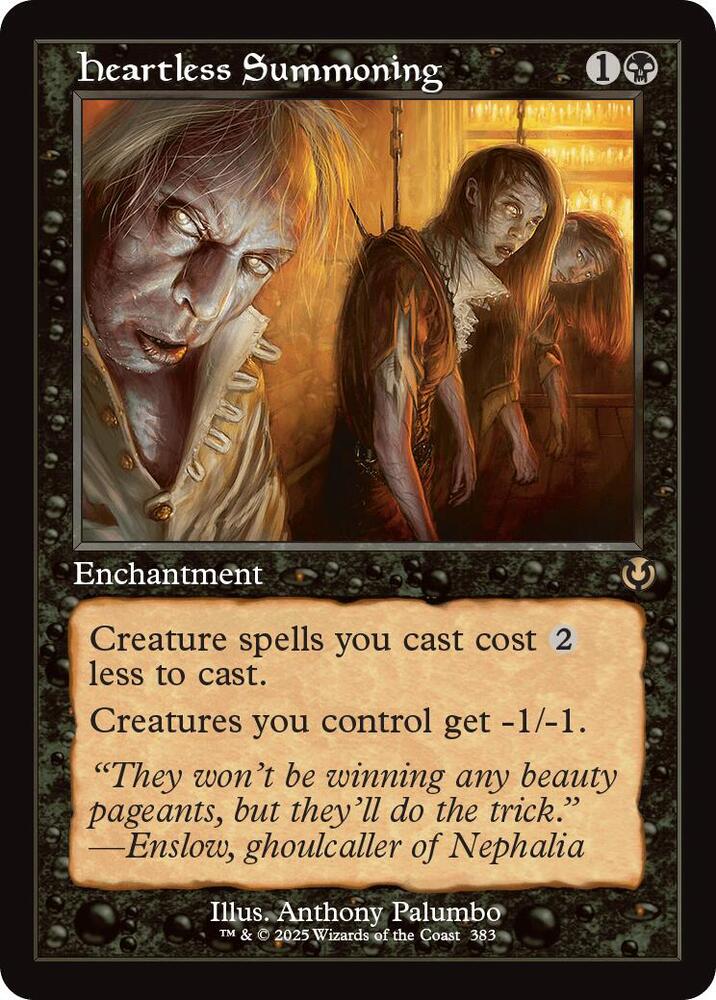 Heartless Summoning 383 (Innistrad Remastered) - Retro Foil