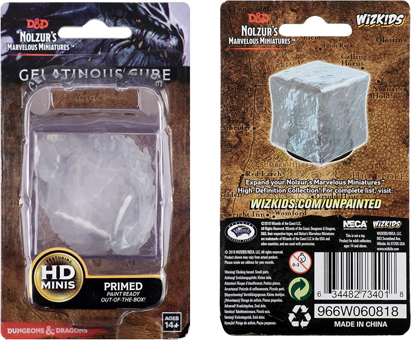 Dungeons & Dragons Nolzurs Marvelous Miniatures: Gelatinous Cube (Preorder) - Good Games