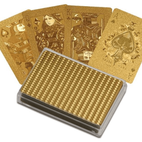 Royal 100% Plastic Gold Deck - Good Games