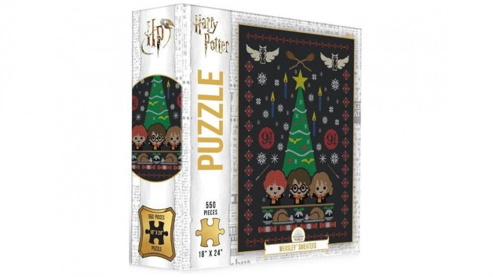 Harry Potter Weasley Sweaters 550 Piece Jigsaw - Good Games