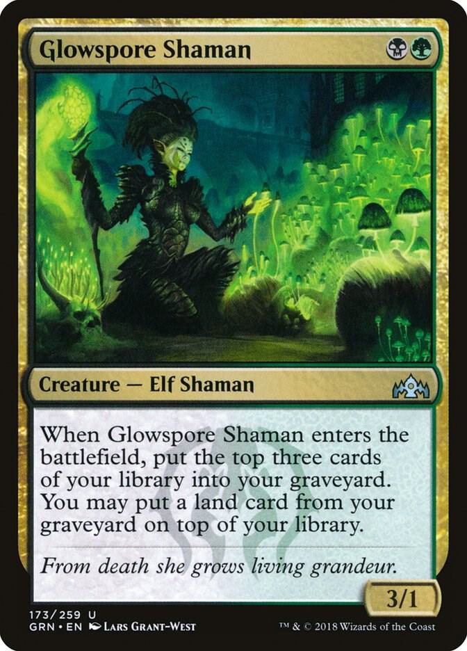 Glowspore Shaman 173 (Guilds of Ravnica) - Foil