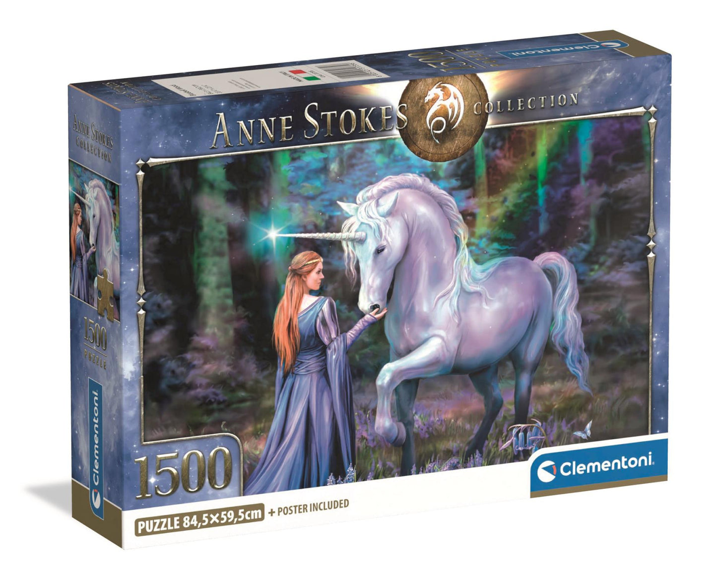 Clementoni Anne Stokes: Bluebell Wood - 1500 piece Puzzle