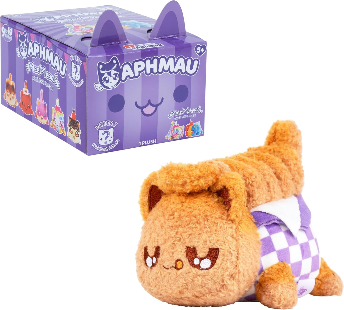 Aphmau MeeMeows 6 inch Mystery Plush - Series 7 Carnival Treats - Good Games