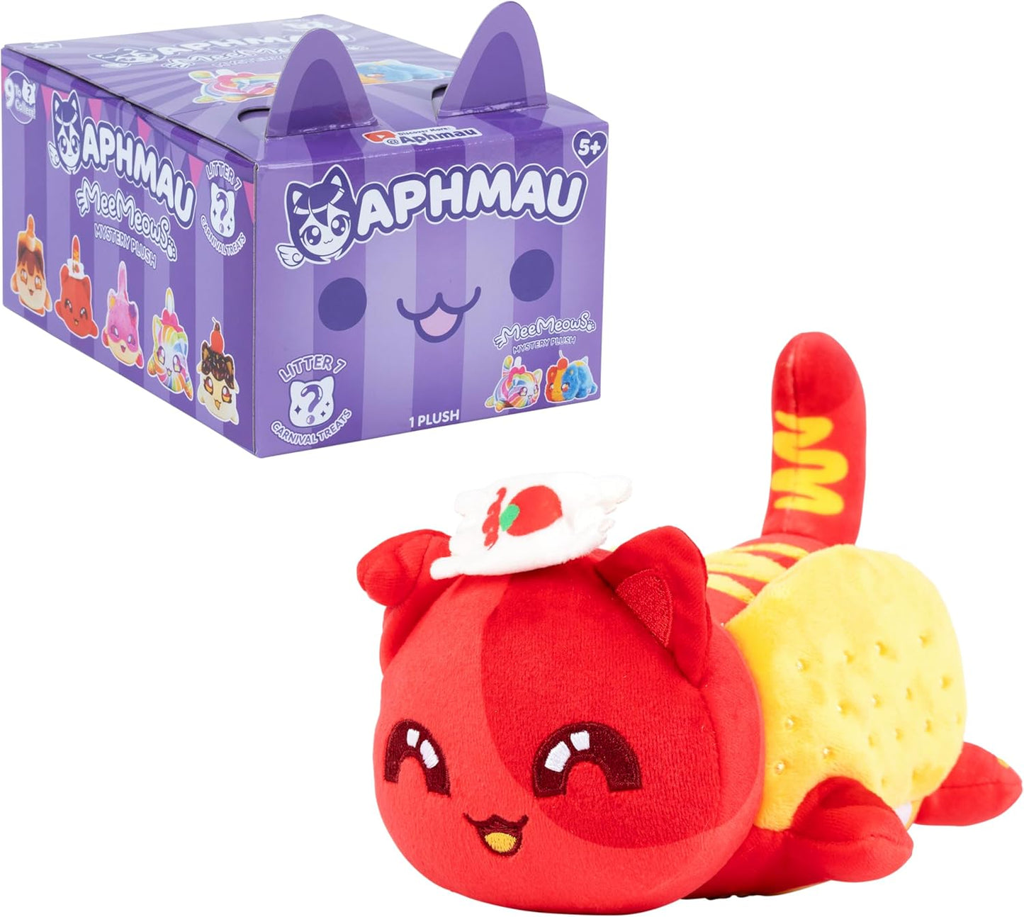 Aphmau MeeMeows 6 inch Mystery Plush - Series 7 Carnival Treats - Good Games
