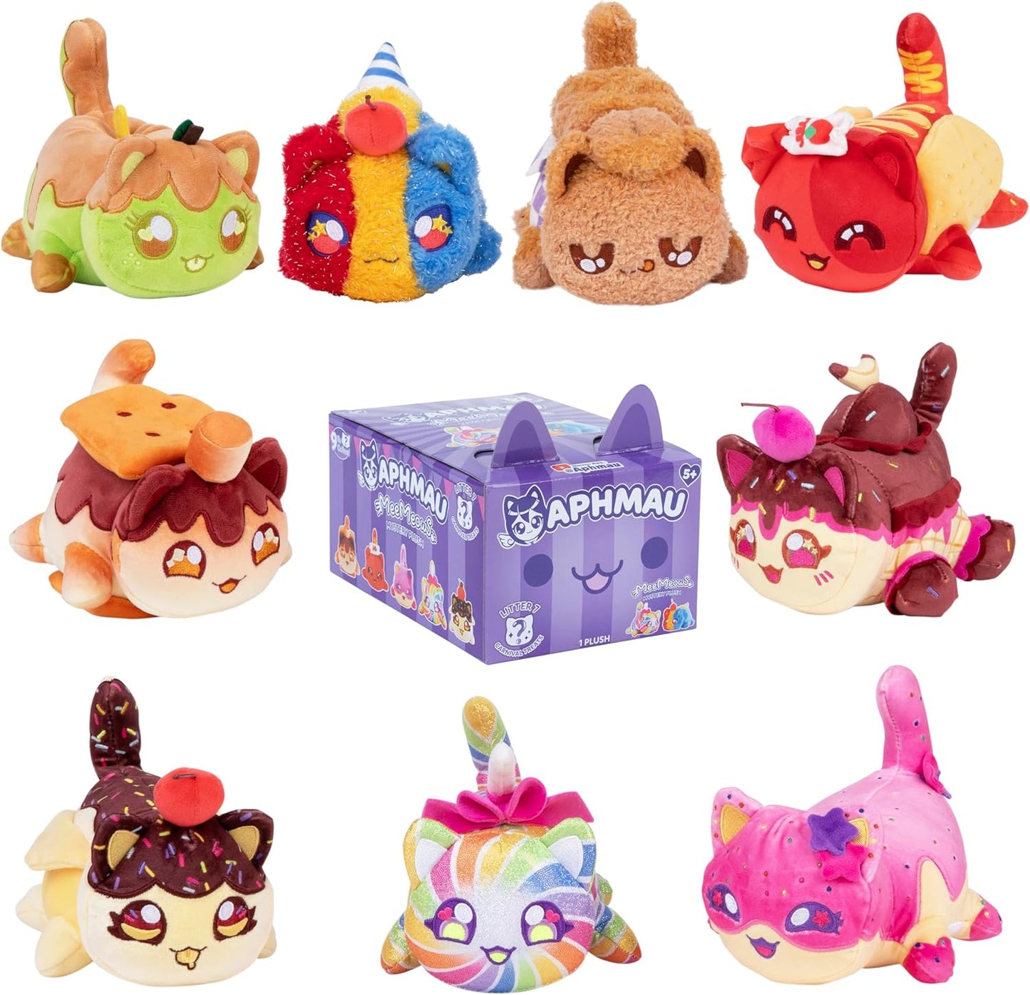Aphmau MeeMeows 6 inch Mystery Plush - Series 7 Carnival Treats - Good Games
