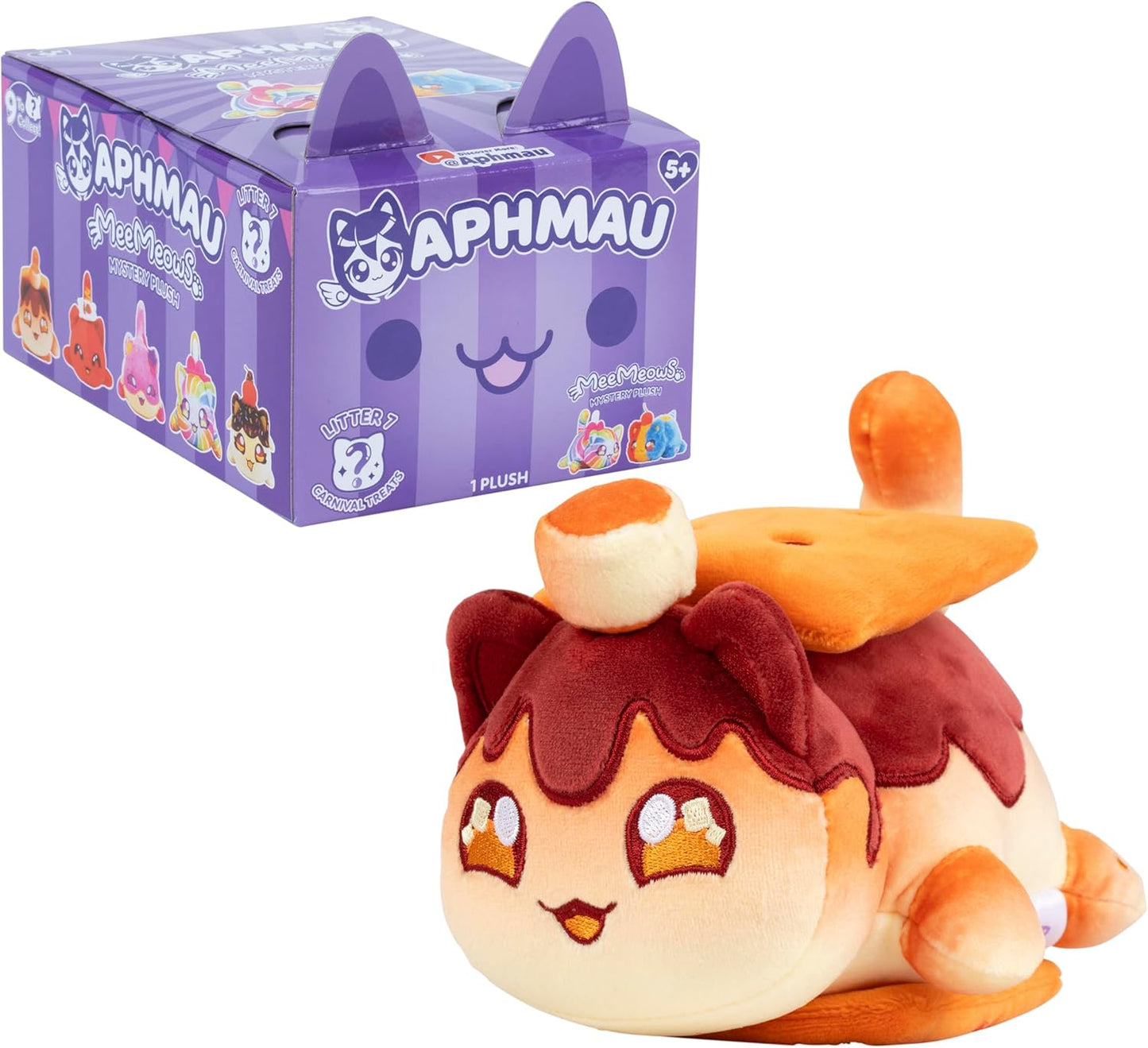 Aphmau MeeMeows 6 inch Mystery Plush - Series 7 Carnival Treats - Good Games