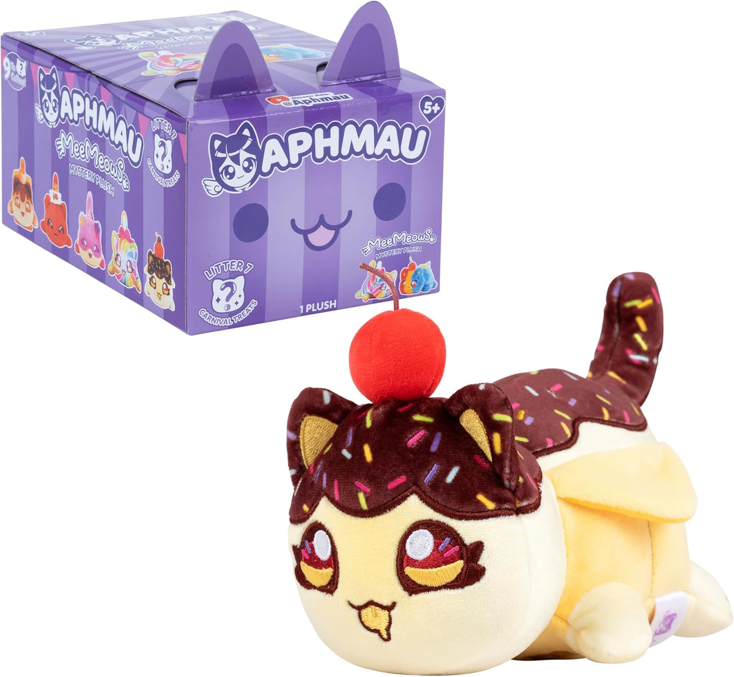 Aphmau MeeMeows 6 inch Mystery Plush - Series 7 Carnival Treats - Good Games