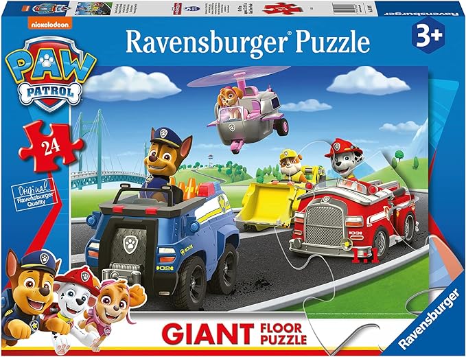 Ravensburger - Paw Patrol Giant Floor Puzzle 24 Piece Jigsaw - Good Games