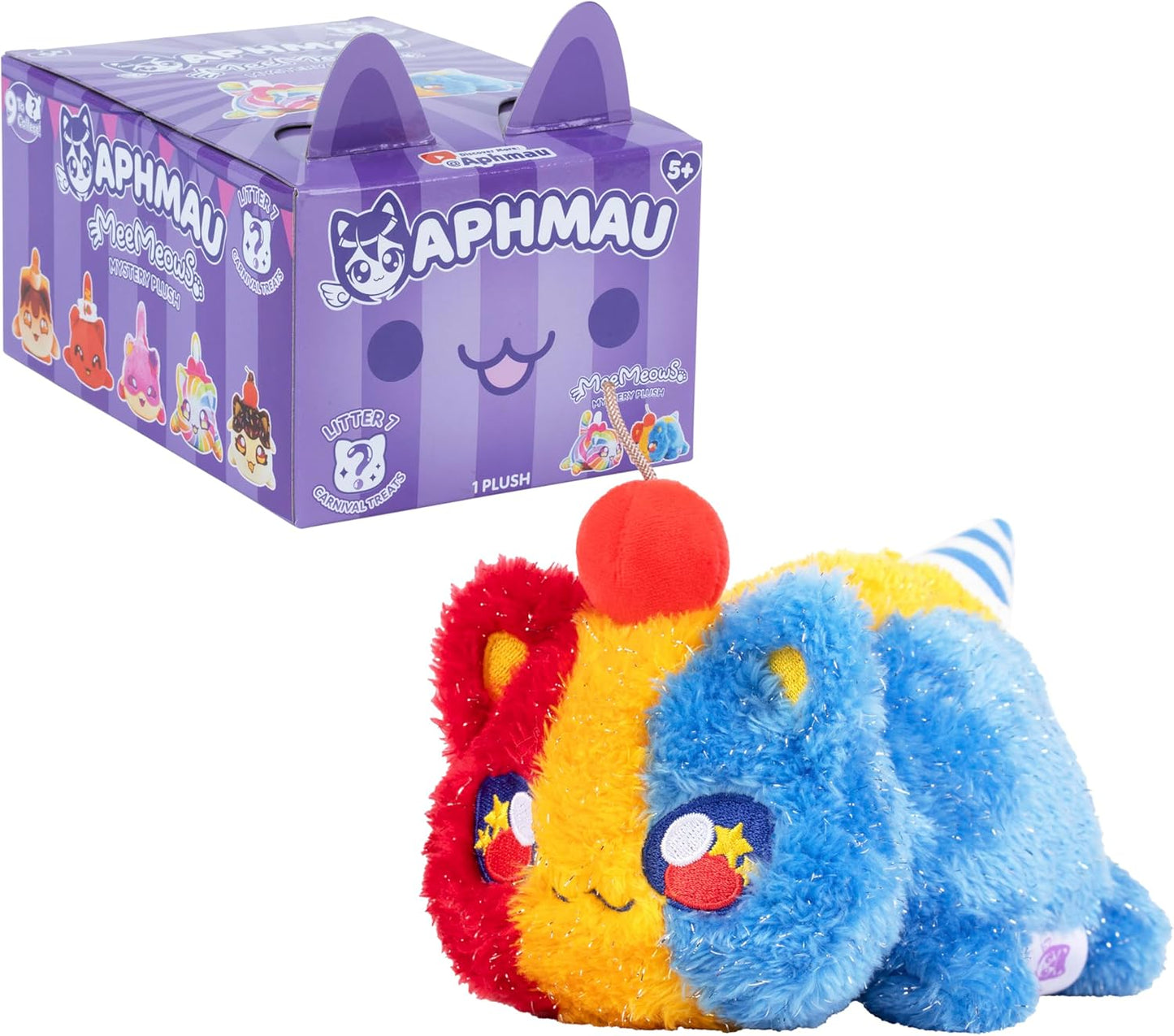 Aphmau MeeMeows 6 inch Mystery Plush - Series 7 Carnival Treats - Good Games