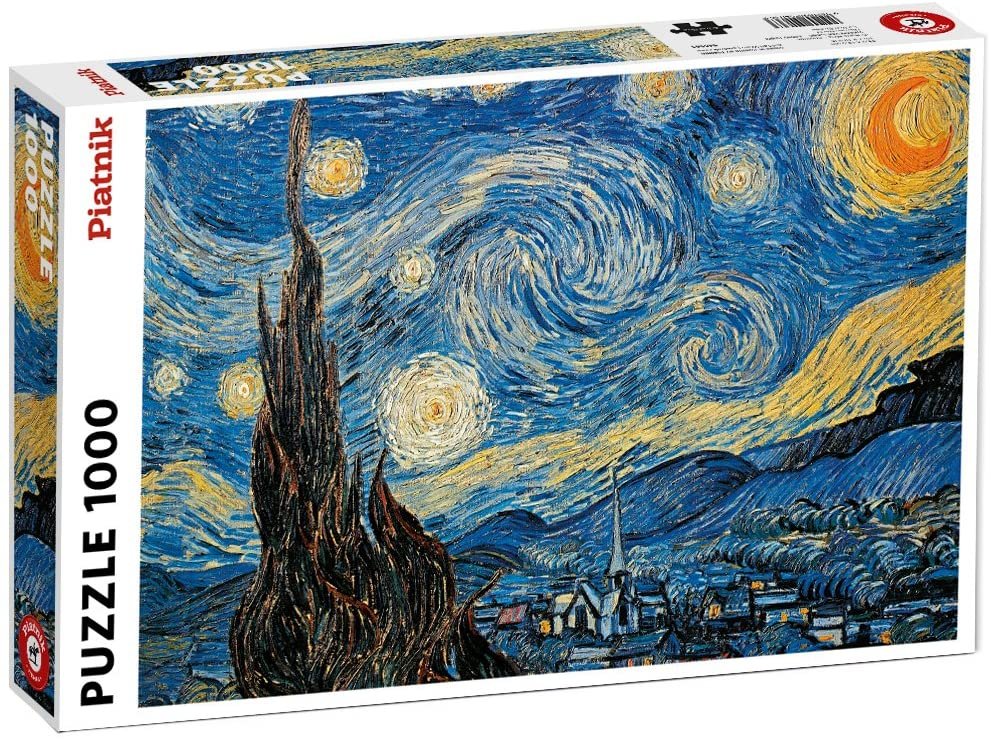Piatnik - Van Gogh Starry Night 1000 Piece Jigsaw - Good Games
