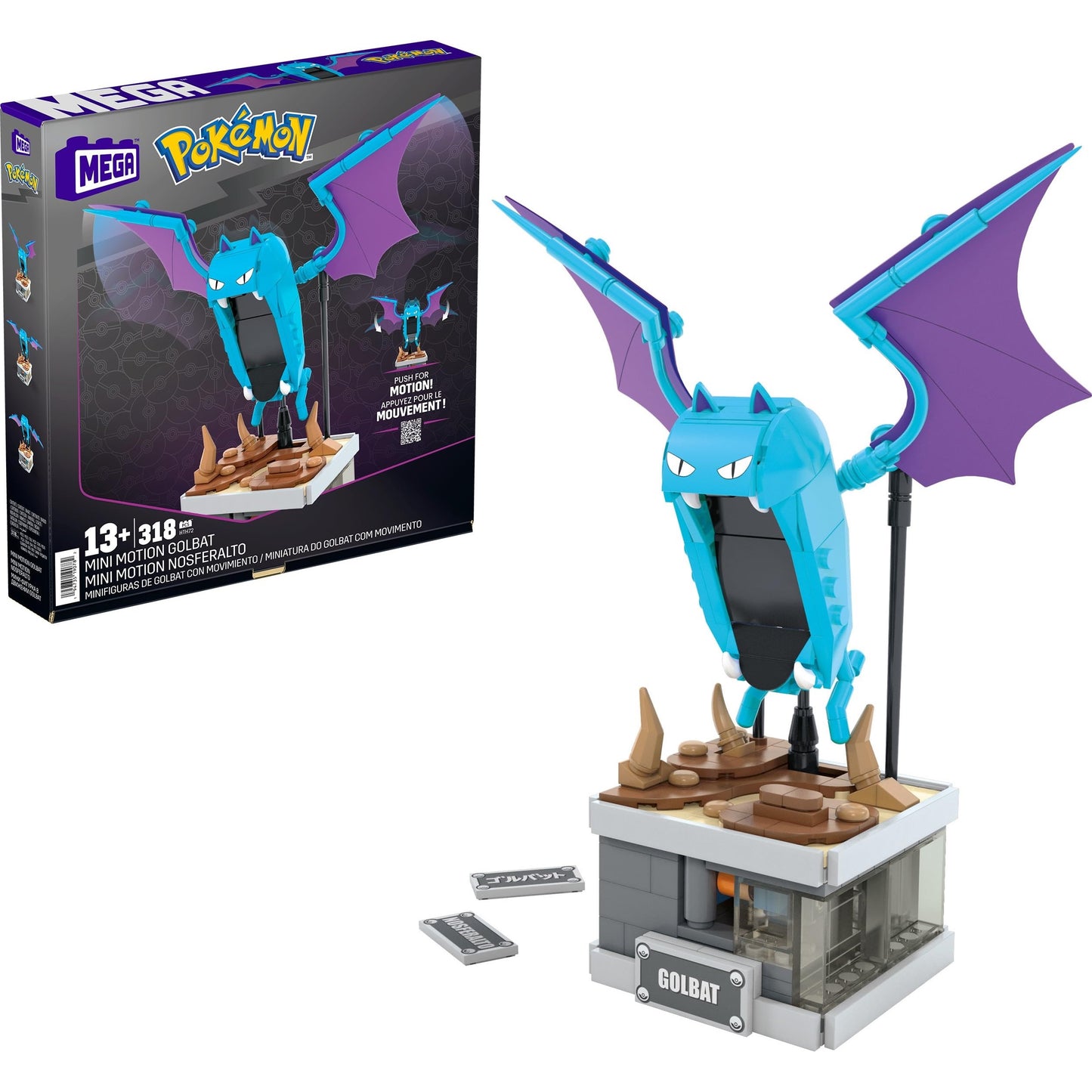 Mega Blocks - Pokemon - Mini Motion Golbat - Good Games