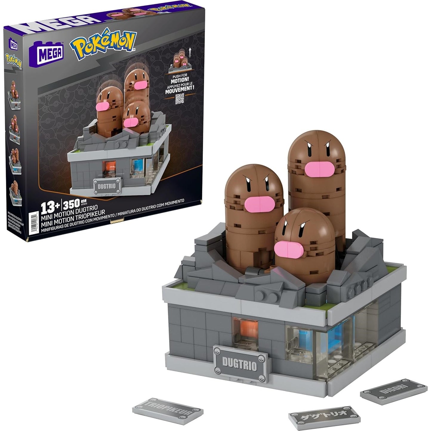 Mega Blocks - Pokemon - Mini Motion Dugtrio - Good Games