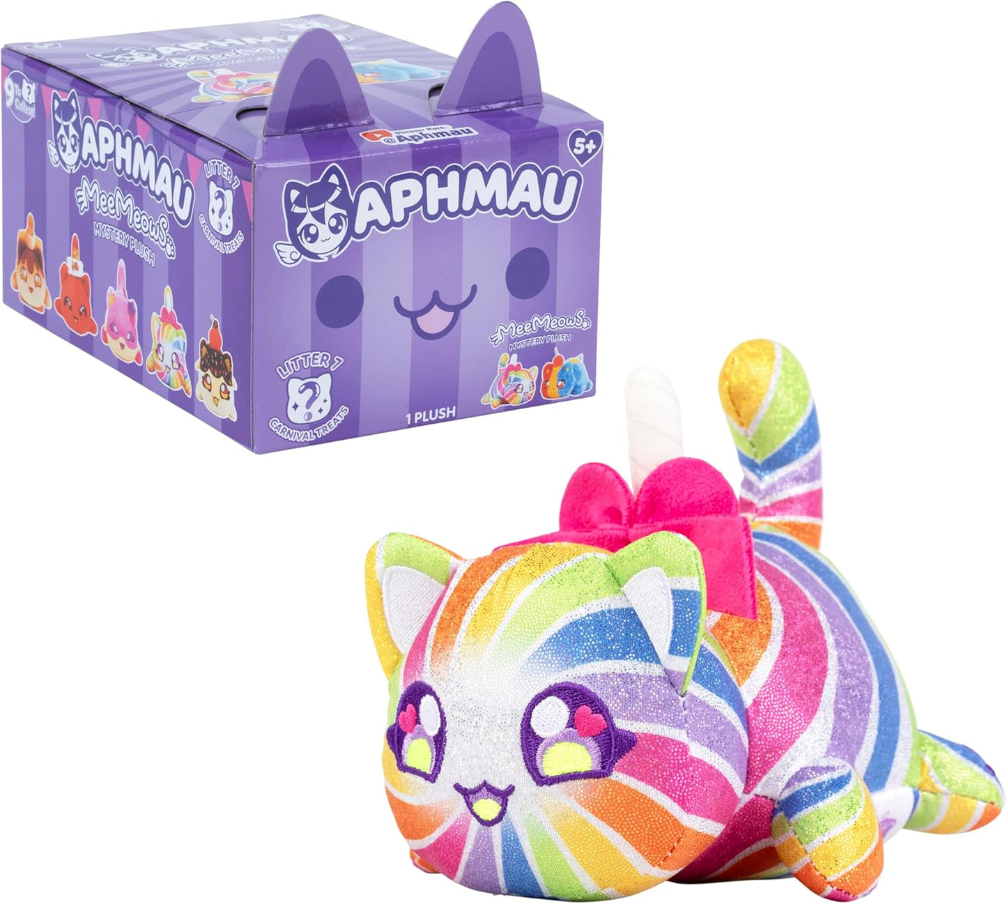 Aphmau MeeMeows 6 inch Mystery Plush - Series 7 Carnival Treats - Good Games