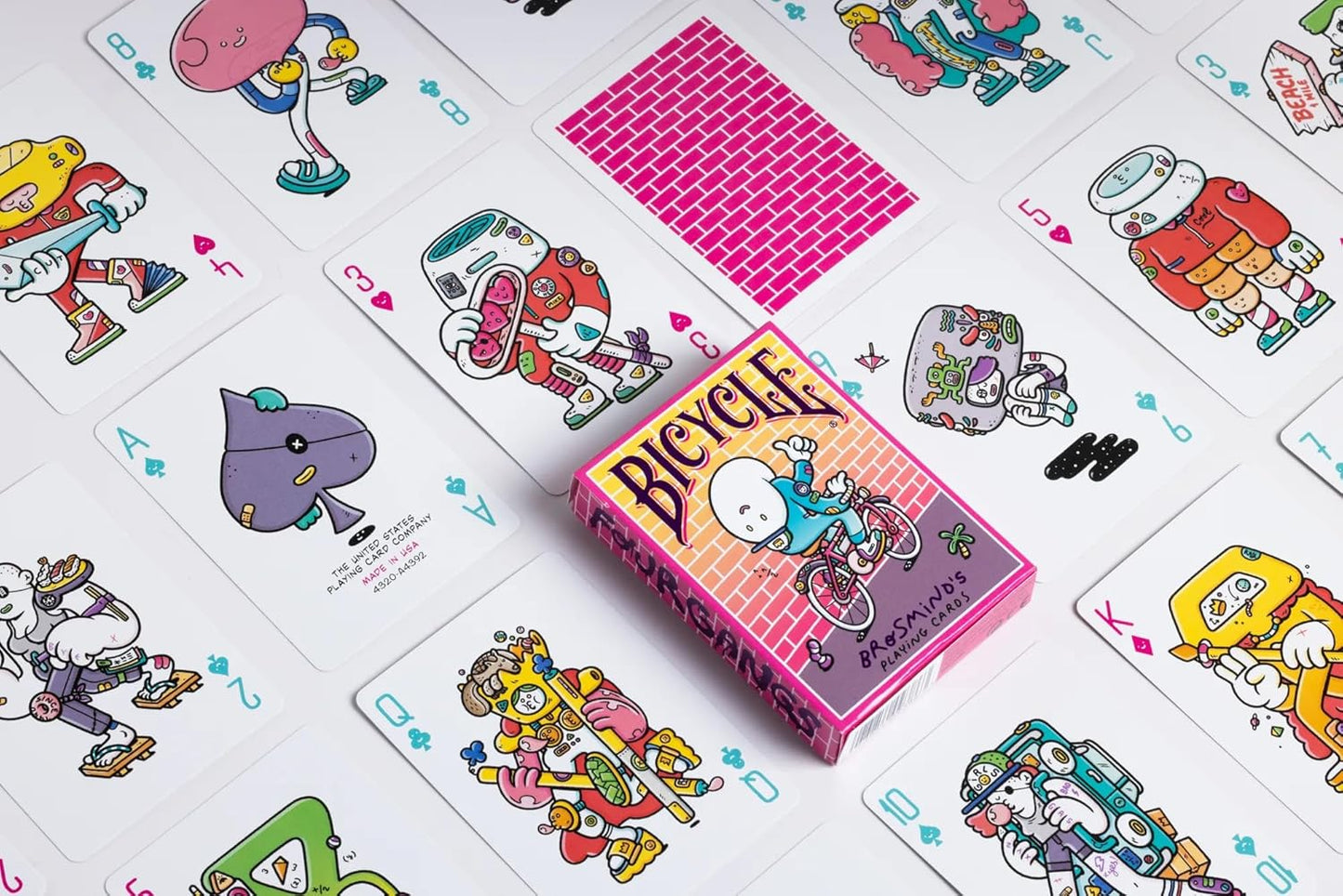 Bicycle Brosmind Four Gangs Poker