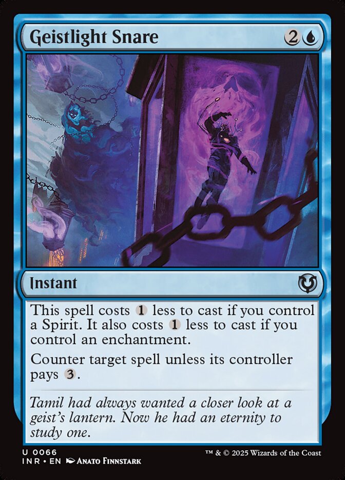 Geistlight Snare 66/287 (Innistrad Remastered) - Foil