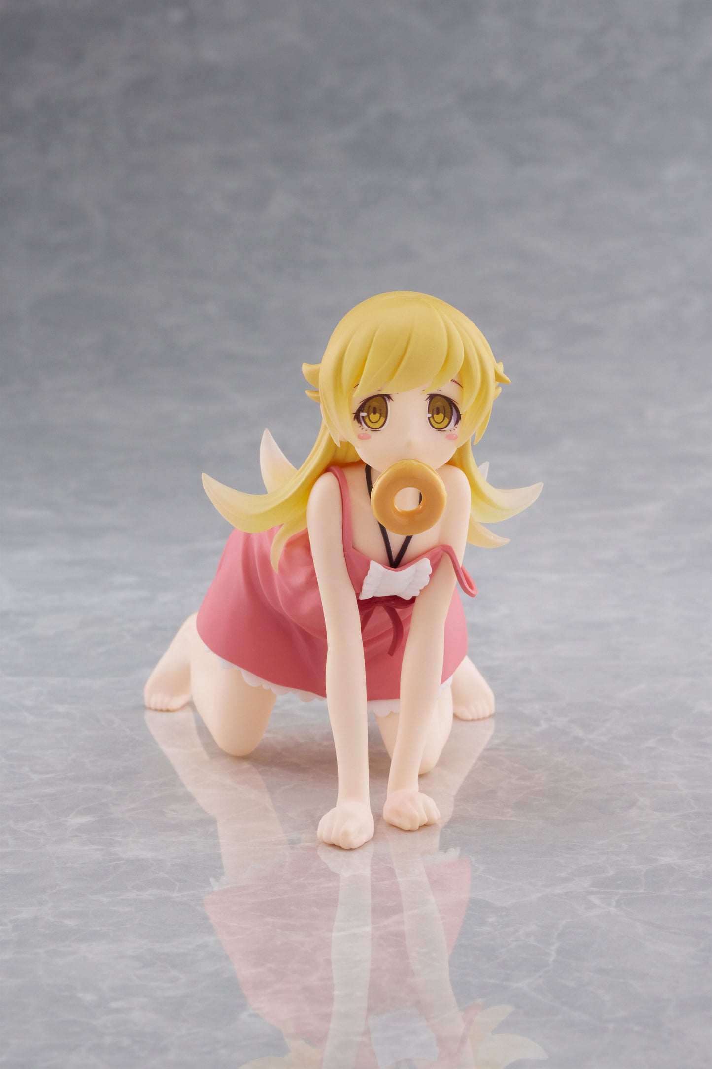 Close-up of Shinobu with playful expression