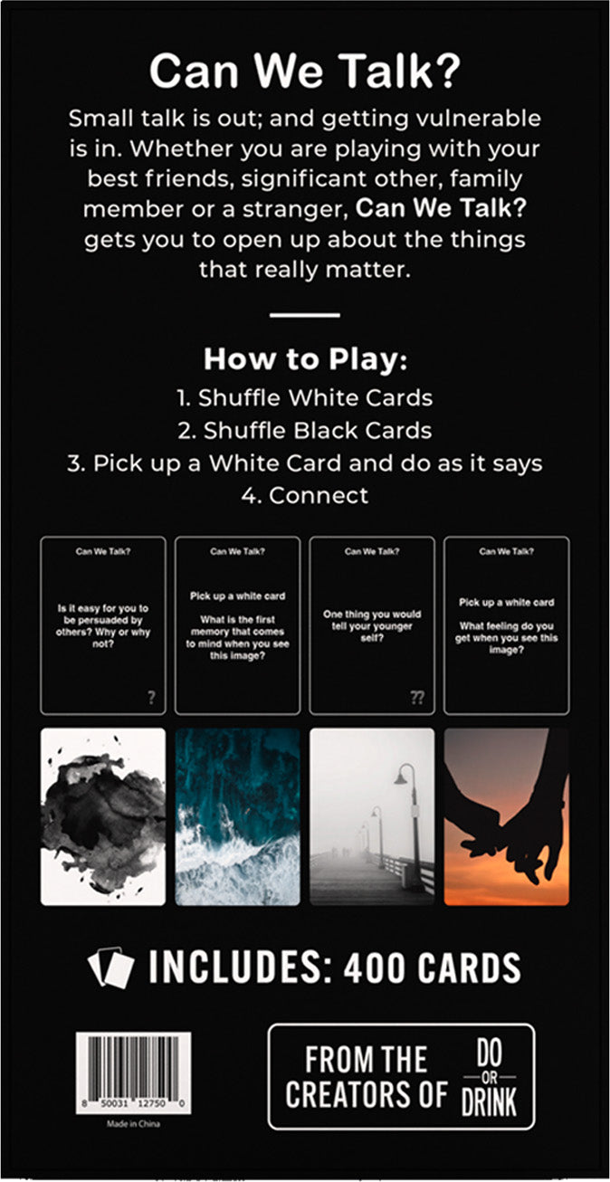 Do or Drink Can We Talk? Card Game