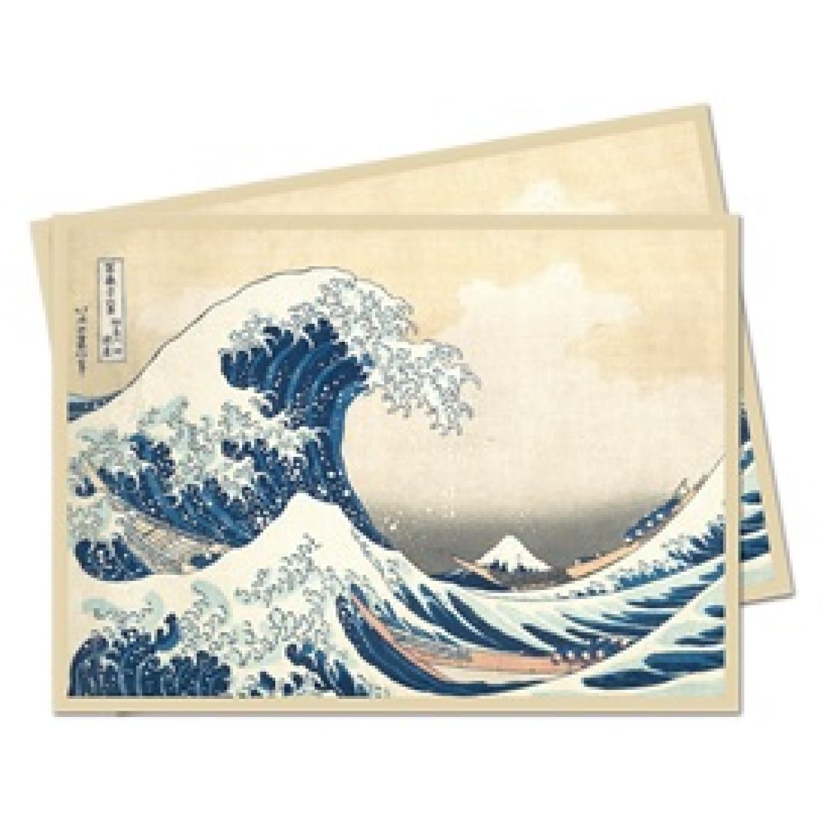 Ultra Pro: Fine Art - The Great Wave Off Kanagawa Standard Deck Protector sleeves 65ct (Preorder) - Good Games