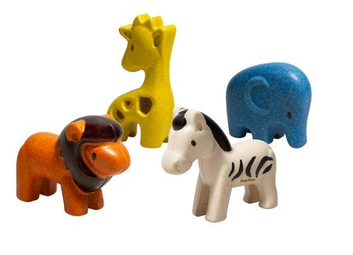 Plantoys - Wild Animals Set