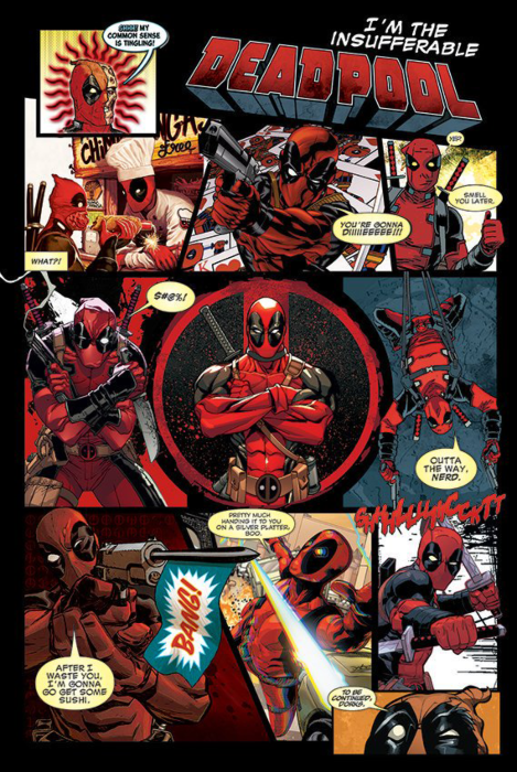 Deadpool - Panels Poster - Good Games