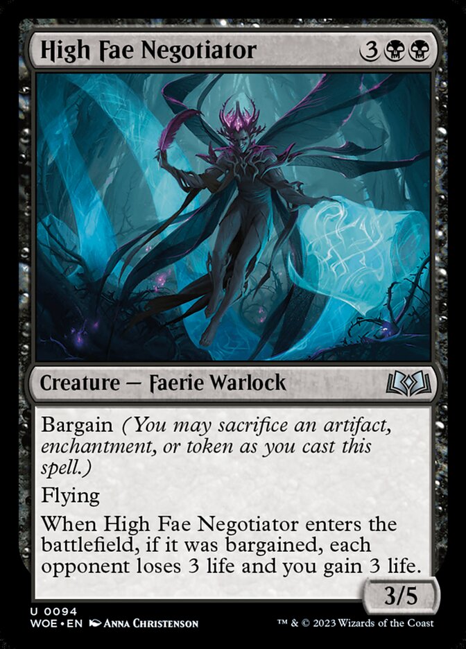 High Fae Negotiator 94/276 (Wilds of Eldraine)