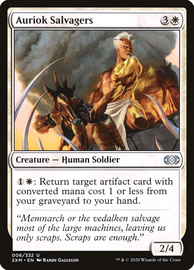 Auriok Salvagers 6/332 (Double Masters) - Foil