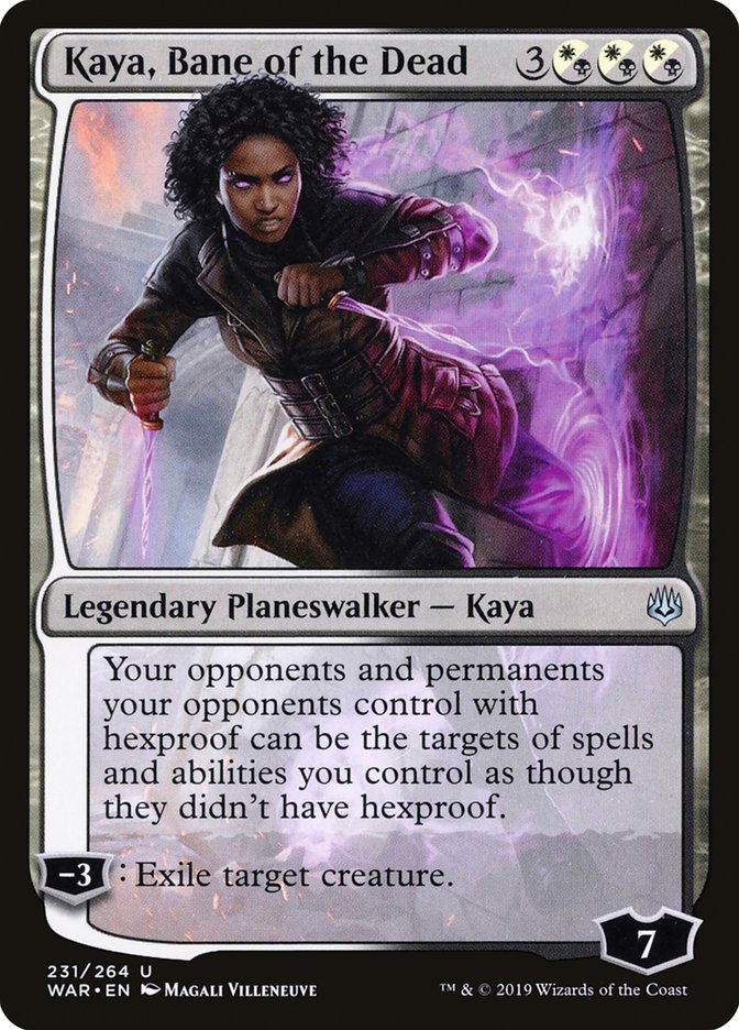 Kaya, Bane of the Dead 231/264 (War of the Spark)