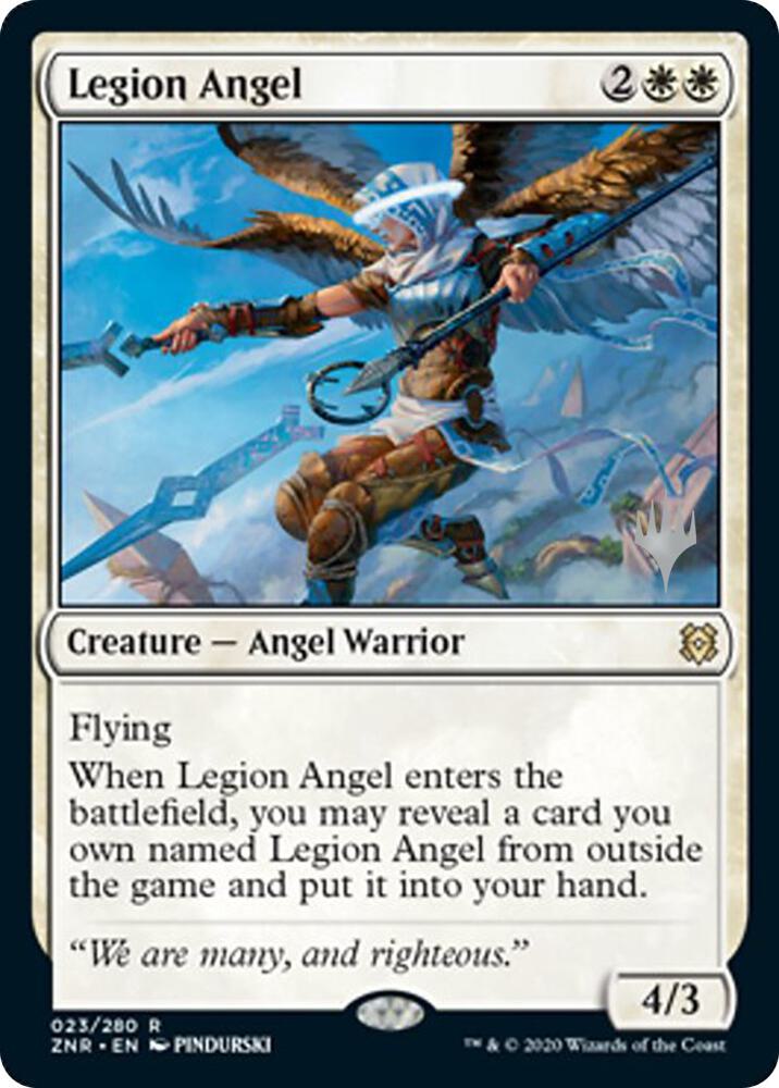 Legion Angel 23 (Promo Pack: Zendikar Rising)