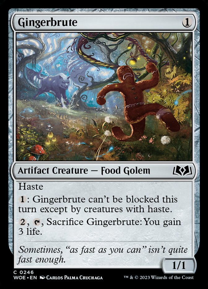 Gingerbrute 246/276 (Wilds of Eldraine) - Foil