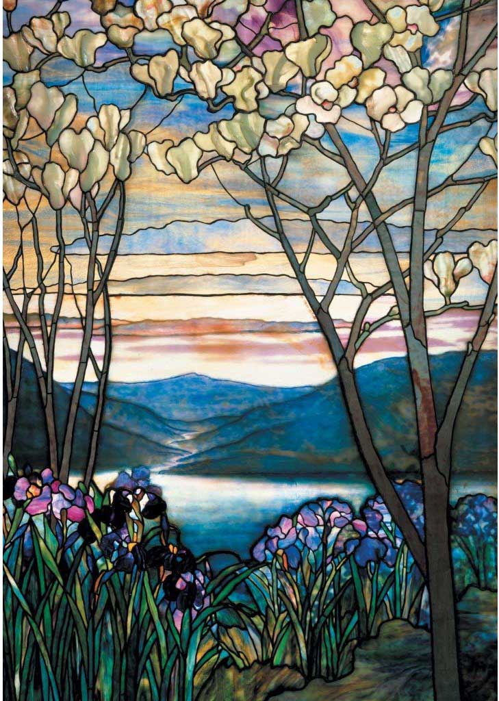 Piatnik - Tiffany Magnolias and Irises 1000 Piece Jigsaw - Good Games