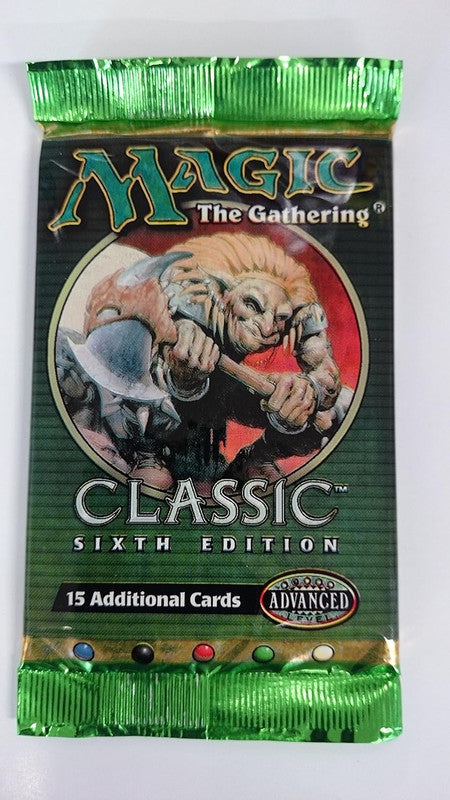 Magic: The Gathering Classic Sixth Edition Booster Pack - Good Games