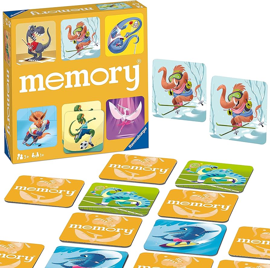 Ravensburger - Dinosaur Sports Memory - Good Games