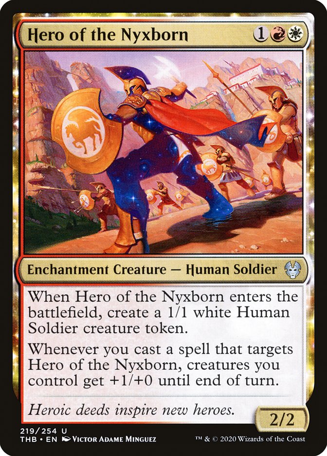 Hero of the Nyxborn 219/254 (Theros Beyond Death)